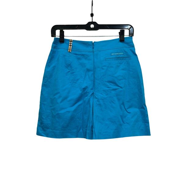 Burberry Golf RARE Turquoise Blue Cotton Mini Sports Skort - US Size 6 - Picture 2 of 12